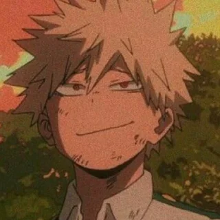 🙂 emoji Bakugou🔥 Telegram sticker 8 of 42