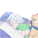 😴 emoji Eromanga-sensei Telegram sticker 11 of 21