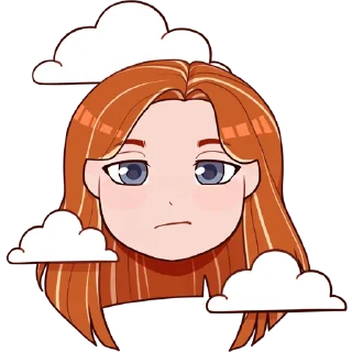 😐 emoji Evelinushka Telegram sticker 14 of 38