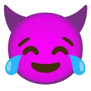 🌟 emoji Весёлый дьяволёнок Telegram sticker 7 of 83