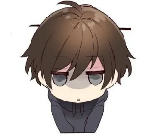 🙄 emoji Menhera kun ( By : @stickerss_lu ) Telegram sticker 19 of 111