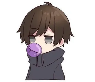 😶 emoji Menhera kun ( By : @stickerss_lu ) Telegram sticker 10 of 111