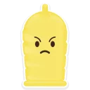 😡 emoji @TVstickers You Are Condom Telegram sticker 20 of 21