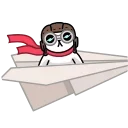 ✈️ emoji monobank achievements 2 Telegram sticker 4 of 45