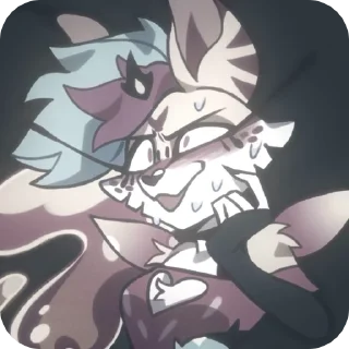 🌟 emoji БОЛЬШЕ ⇨ @CLOOBHUB ВЕЛЬЗЕЛА АДСКИЙ БОСС HELLUVA Telegram sticker 23 of 32
