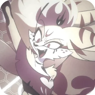 🌟 emoji БОЛЬШЕ ⇨ @CLOOBHUB ВЕЛЬЗЕЛА АДСКИЙ БОСС HELLUVA Telegram sticker 21 of 32