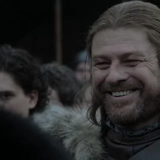 🤗 emoji Ned Stark @brankow Telegram sticker 7 of 84