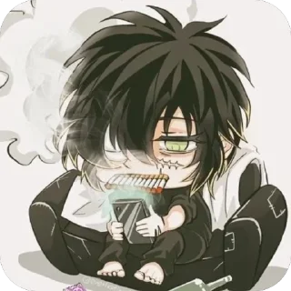 🚬 emoji Slow damage @helltai Telegram sticker 21 of 116