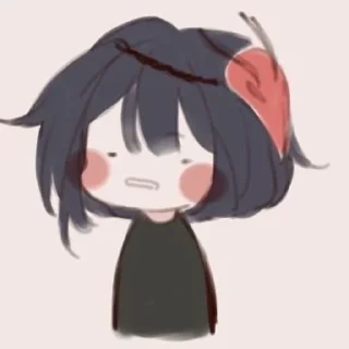🖤 emoji sara 🖤 Telegram sticker 11 of 50