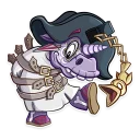 😜 emoji Undead Unicorn Telegram sticker 20 of 25