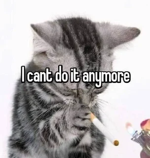 🚬 emoji Життя Бентежне Telegram sticker 17 of 92