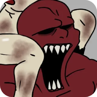 😉 emoji Pillar chase 2 еблан Telegram sticker 8 of 102