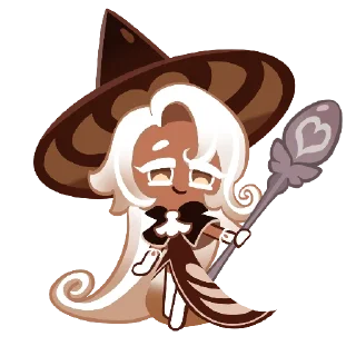 Sticker from Latte cookie