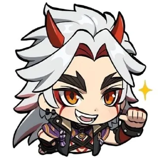 💥 emoji Итто! | @genshinbyevico Telegram sticker 18 of 26