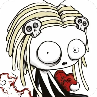 🫀 emoji ⋮ Lenore 🥀 Telegram sticker 6 of 69