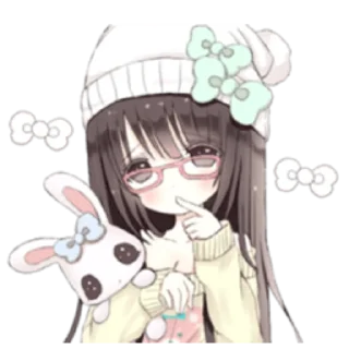 🍼 emoji milk-chan 2 @nyakwii Telegram sticker 8 of 12