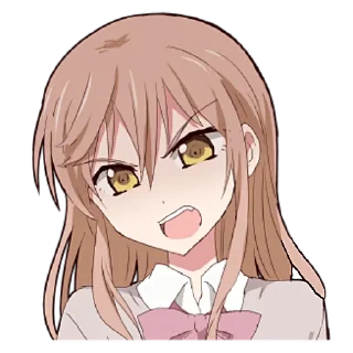 😡 emoji Дерзкая-тян @nyasticks Telegram sticker 12 of 39
