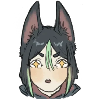 🤩 emoji tighnari Telegram sticker 5 of 12