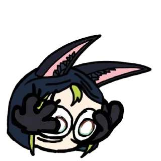 😳 emoji Tighnari emoji Telegram sticker 7 of 16