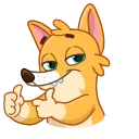 👍 emoji Orangino Telegram sticker 3 of 26