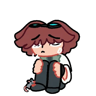😭 emoji TimeConquer Андрейка by @catinarti Telegram sticker 7 of 24
