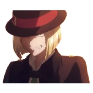 😈 emoji Bungou to alchemist Telegram sticker 17 of 38
