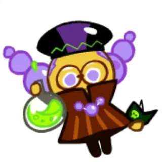 🔍 emoji Alchemist Cookie! Telegram sticker 11 of 12