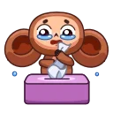 😭 emoji Big Ears Telegram sticker 12 of 25
