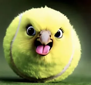 🌟 emoji Sigmabollar (tennis bird) Telegram sticker 23 of 57