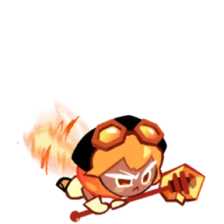 🐝 emoji Amber Sugar Cookie! Telegram sticker 19 of 26