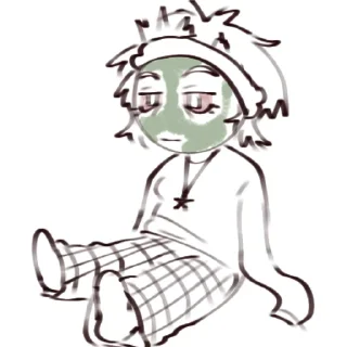 😶 emoji Огрызок Telegram sticker 16 of 27