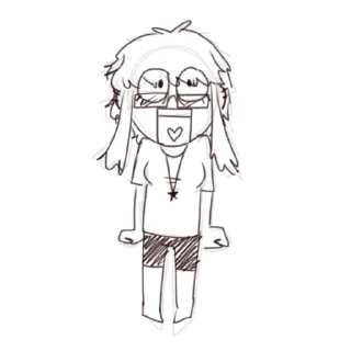 😱 emoji Огрызок Telegram sticker 7 of 27