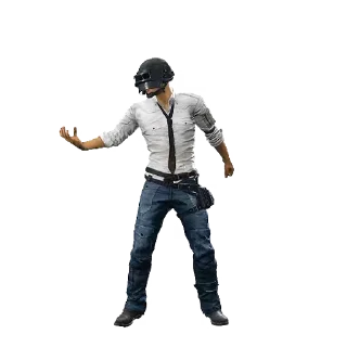🕺 emoji PUBG @stickerstgrm Telegram sticker 14 of 25