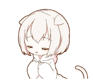 🥺 emoji ૮ᜊ ₊  ° девочка 
  ૮꒰@CUTE_stickers_emoji꒱ა Telegram sticker 21 of 36