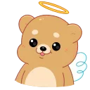 😌 emoji Мишка Амур (@TgSticker) Telegram sticker 11 of 24