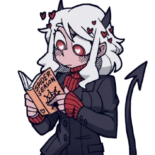 📙 emoji Helltaker Telegram sticker 21 of 75
