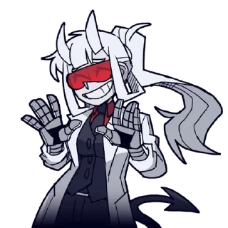 🤭 emoji Helltaker Telegram sticker 6 of 75
