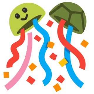 🎉 emoji Черепашки для Дениски Telegram sticker 5 of 98