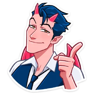🙃 emoji Дьявол @nyasticks Telegram sticker 16 of 49