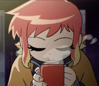 ☕️ emoji Ramona Telegram sticker 6 of 16