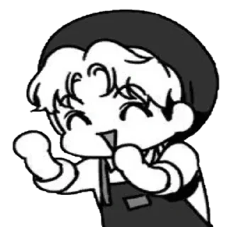 😄 emoji Чан У❤️ Telegram sticker 1 of 14