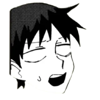 😱 emoji Синдзи и Каору Telegram sticker 10 of 27