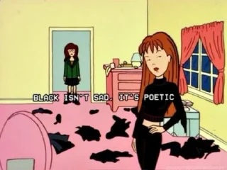 Sticker from Daria