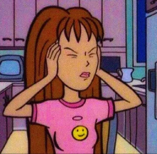 Sticker from Daria