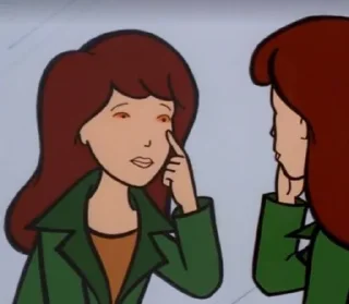 Sticker from Daria