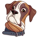 😟 emoji Moar Dog Memes Telegram sticker 19 of 40