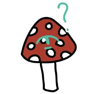 ❓ emoji Музоморчик Telegram sticker 4 of 8