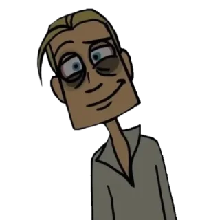 😏 emoji Себастьян Telegram sticker 8 of 15