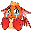 😭 emoji Drago Telegram sticker 18 of 36