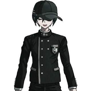 🗝 emoji Shuichi Saihara Telegram sticker 4 of 107